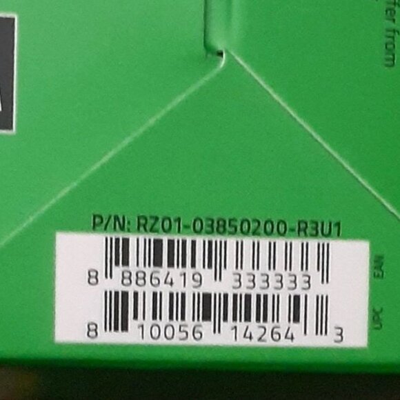 NEW In Box!! Razer DEATHADDER ESSENTIAL Wired Optical Gaming Mouse - WHITE - Picture 7 of 8